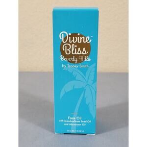 Divine Bliss Beverly Hills By Tracy Smith Meadowfoam Face Oil 1floz Authentic!